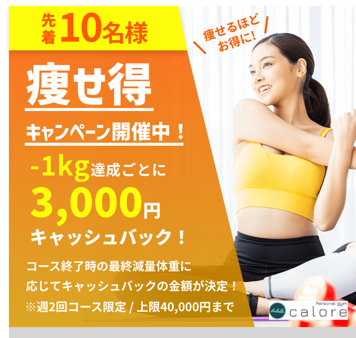 ご安心してお越しいただけます。30日間返金保証 30日経過時点で結果が出ていなければ全額返金